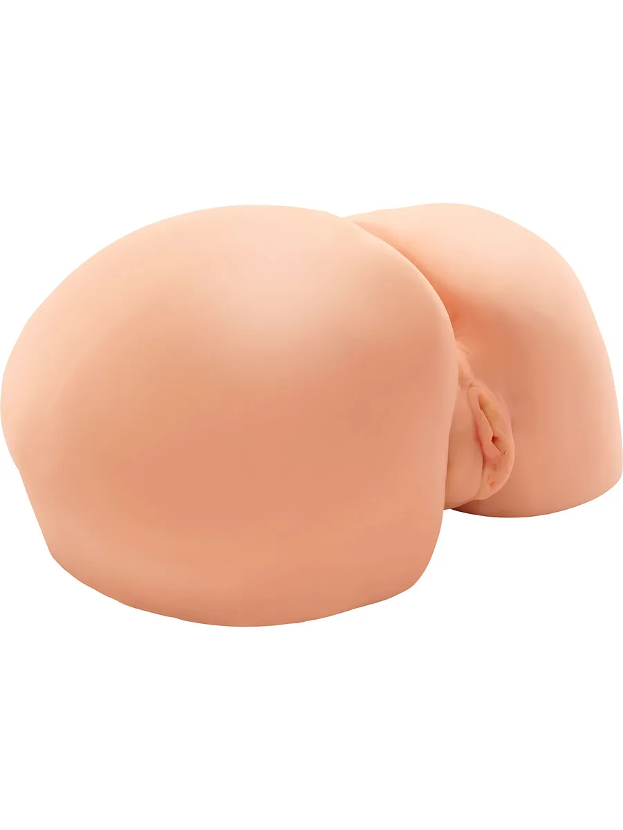 Hidden Desire Big Bubble Butt i ljus hudton, sedd snett bakifrån mot vit bakgrund