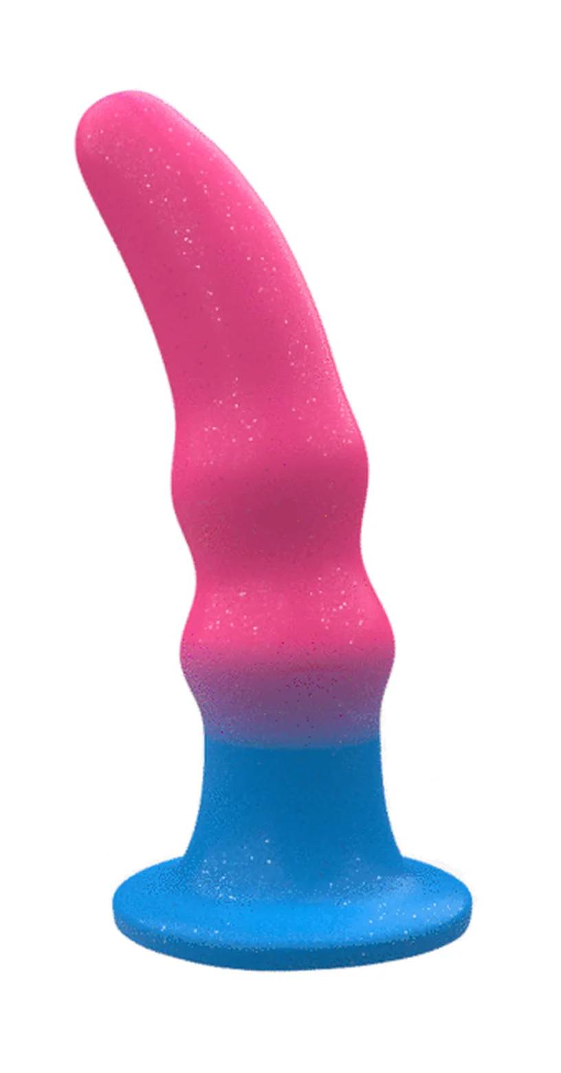 Mythology Kuno Utopia Dildo 15,5 cm i rosa och blått silikon — fantasidildo bäst i test 2026 bland 29 genomgångna modeller