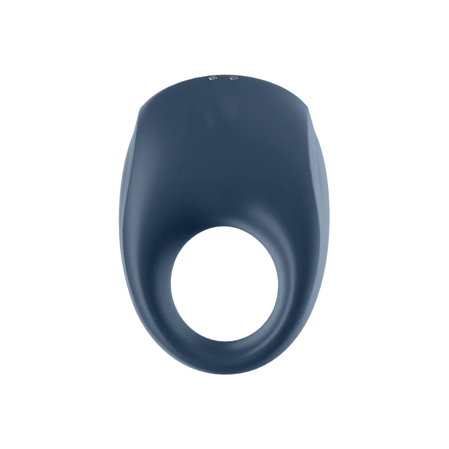 Satisfyer Strong One appstyrd penisring sedd framifrån